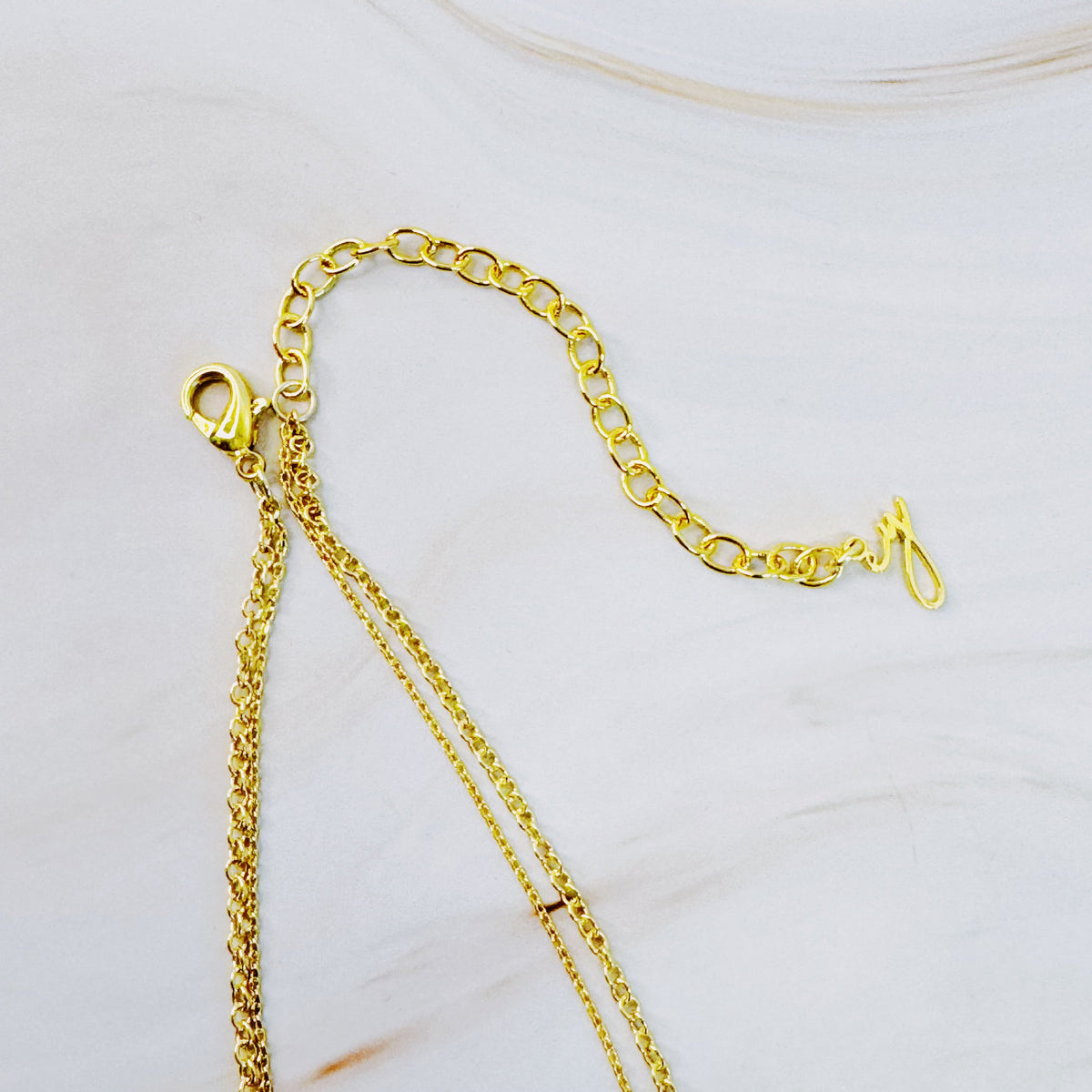 Cross And Coin Layered Necklace