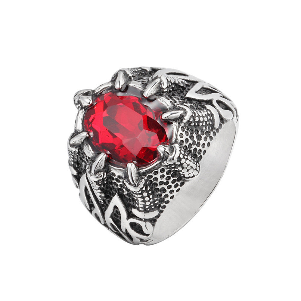 Men's Fashion Titanium Steel Ring