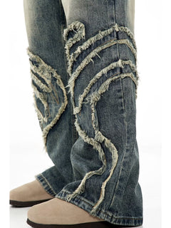 Men's Straight Casual Retro Autumn Jeans
