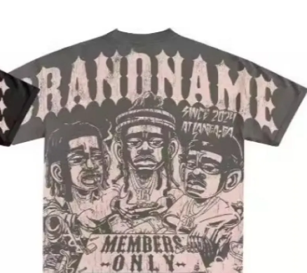 T-shirt gráfica Harajuku Y2K
