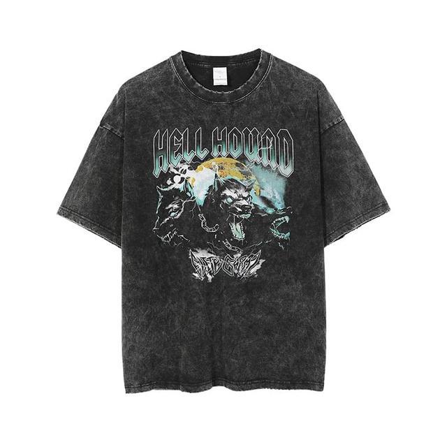 Skull graphic cotton t-shirt