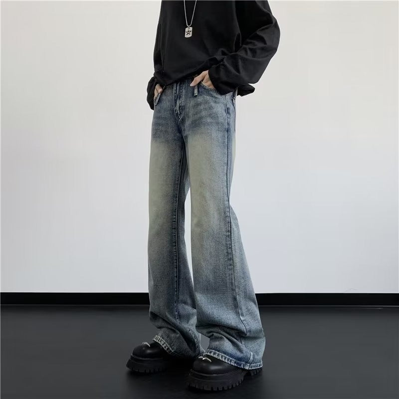 Retro washed skinny jeans