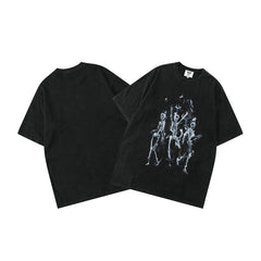 2023 Vintage Skull Graphic T-Shirt for Couples