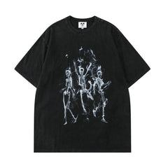 2023 Vintage Skull Graphic T-Shirt for Couples