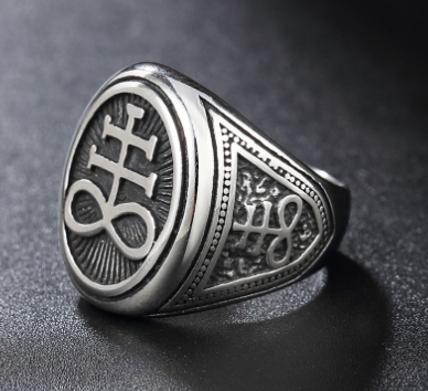 Men's Fashion Titanium Steel Ring