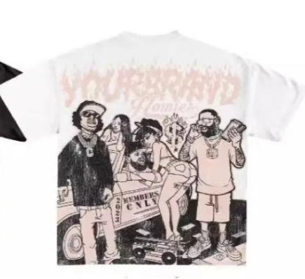 T-shirt gráfica Harajuku Y2K