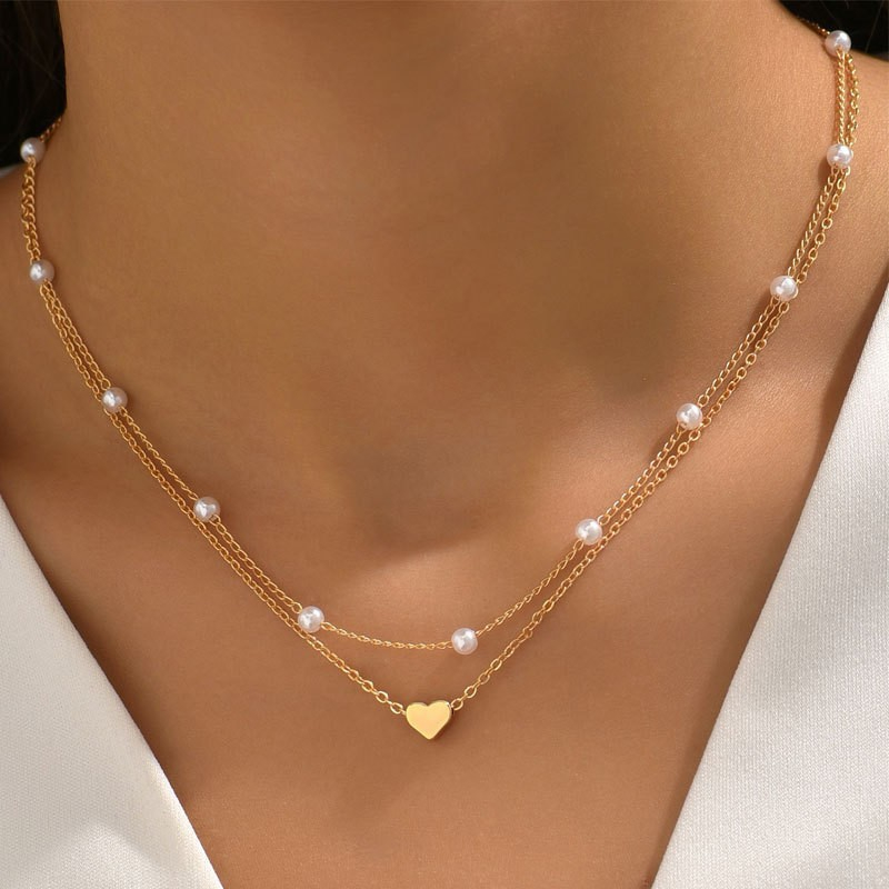 Clavicle chain necklace