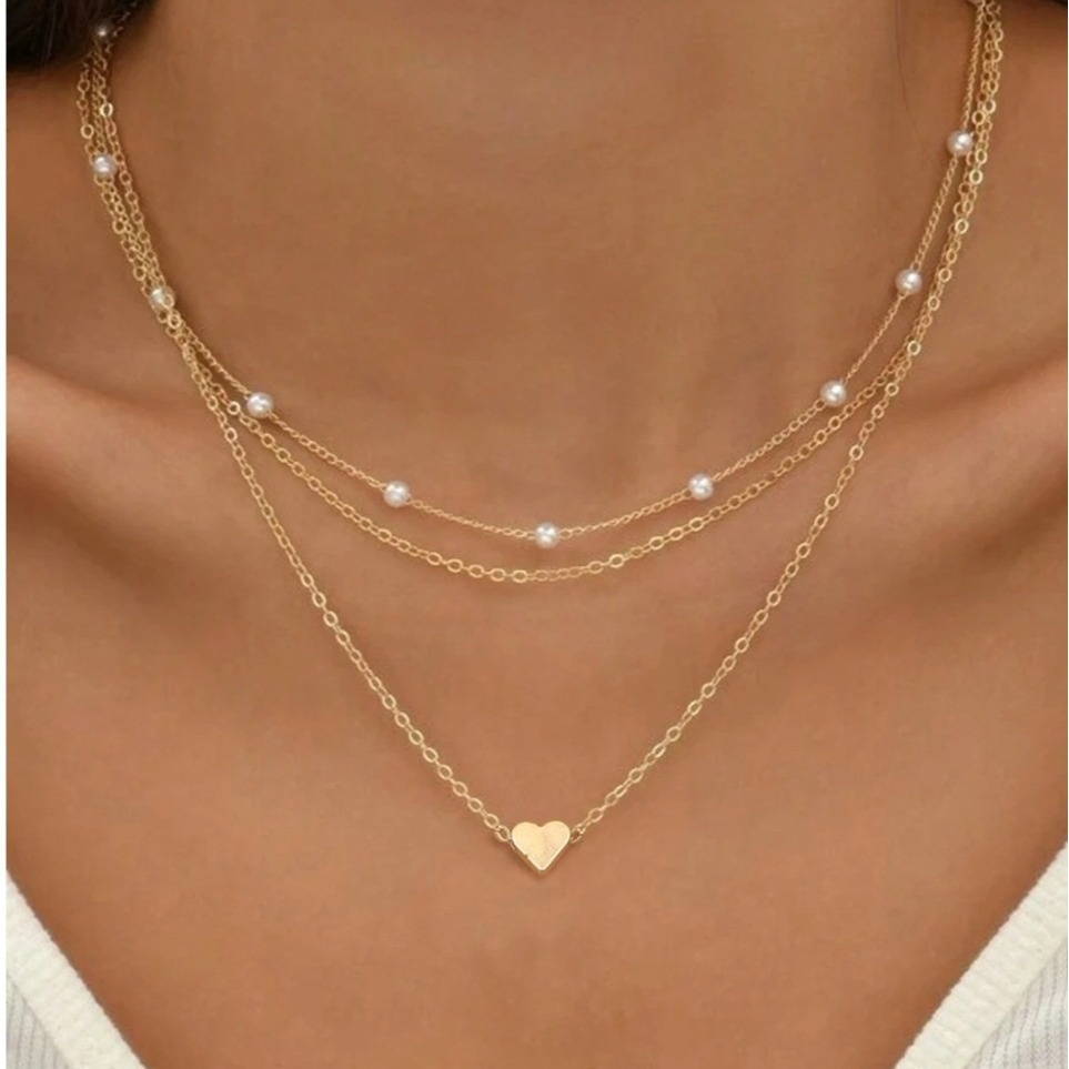 Clavicle chain necklace