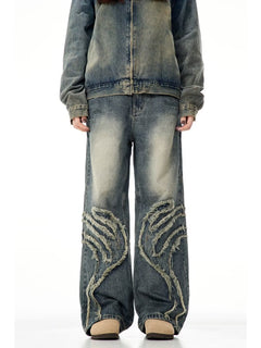 Men's Straight Casual Retro Autumn Jeans