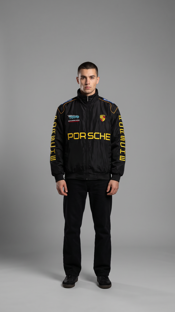 F1 Racing Jacket - Vintage Style Embroidered Outerwear