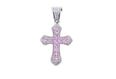 Hip Hop Diamond Cross Necklace