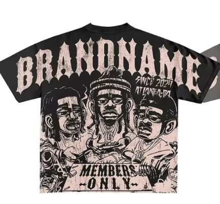 T-shirt gráfica Harajuku Y2K