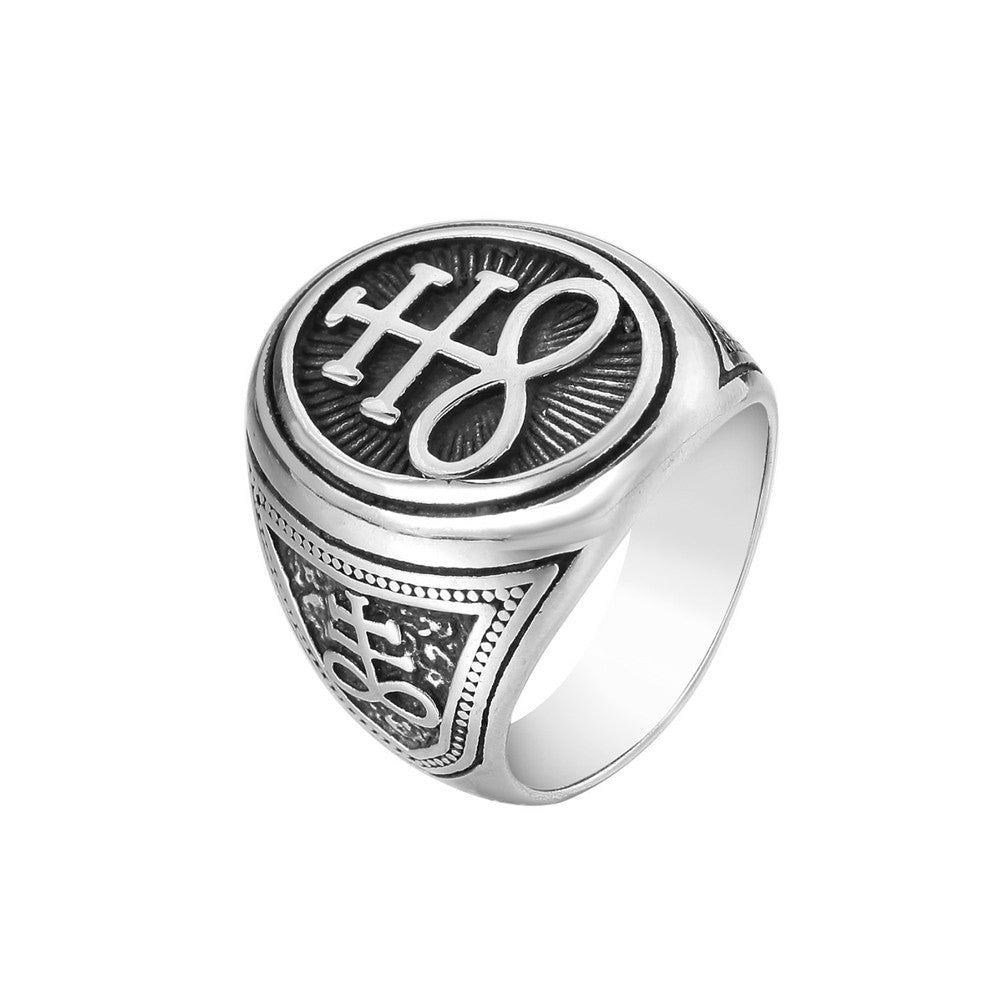 Men's Fashion Titanium Steel Ring