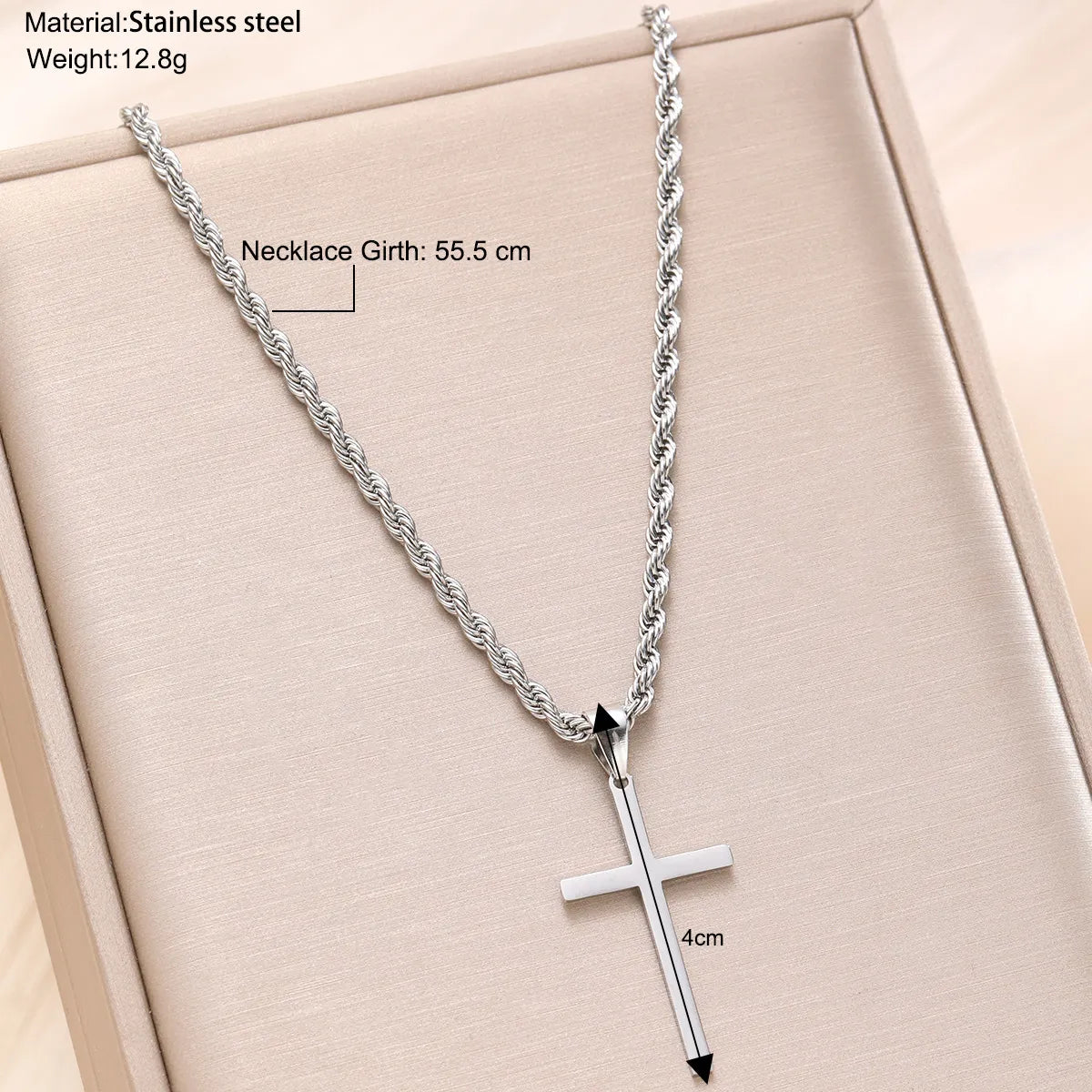 Hip Hop Cross Unisex Chain