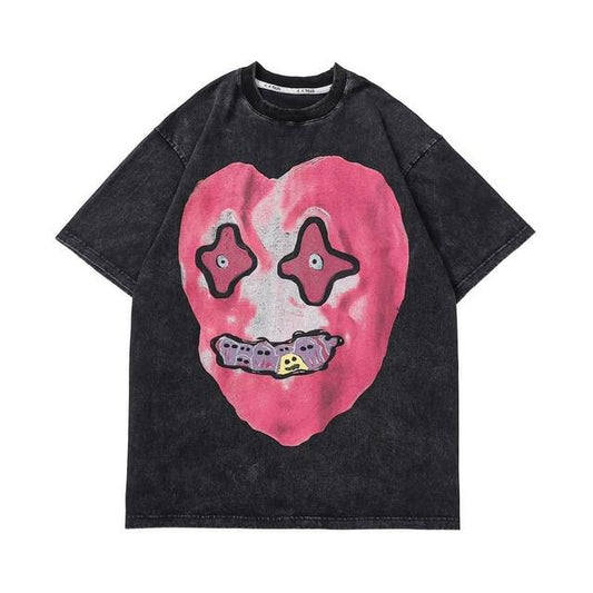 Skull graphic cotton t-shirt