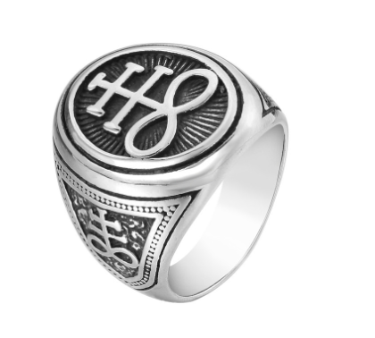 Men's Fashion Titanium Steel Ring