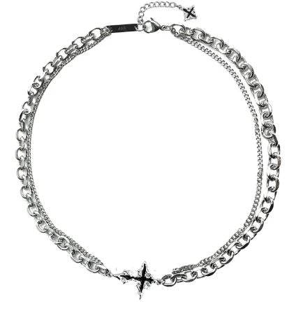 Men's Cross Necklace - Titanium Steel
