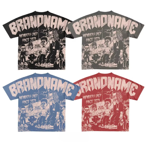 T-shirt gráfica Harajuku Y2K