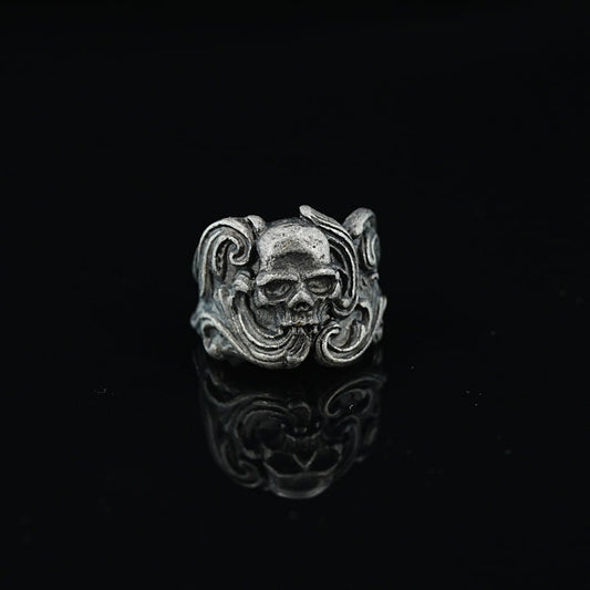 Titanium steel skull ring